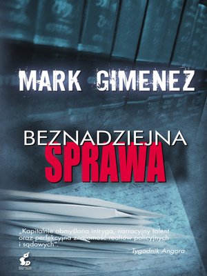 Beznadziejna sprawa - ebook